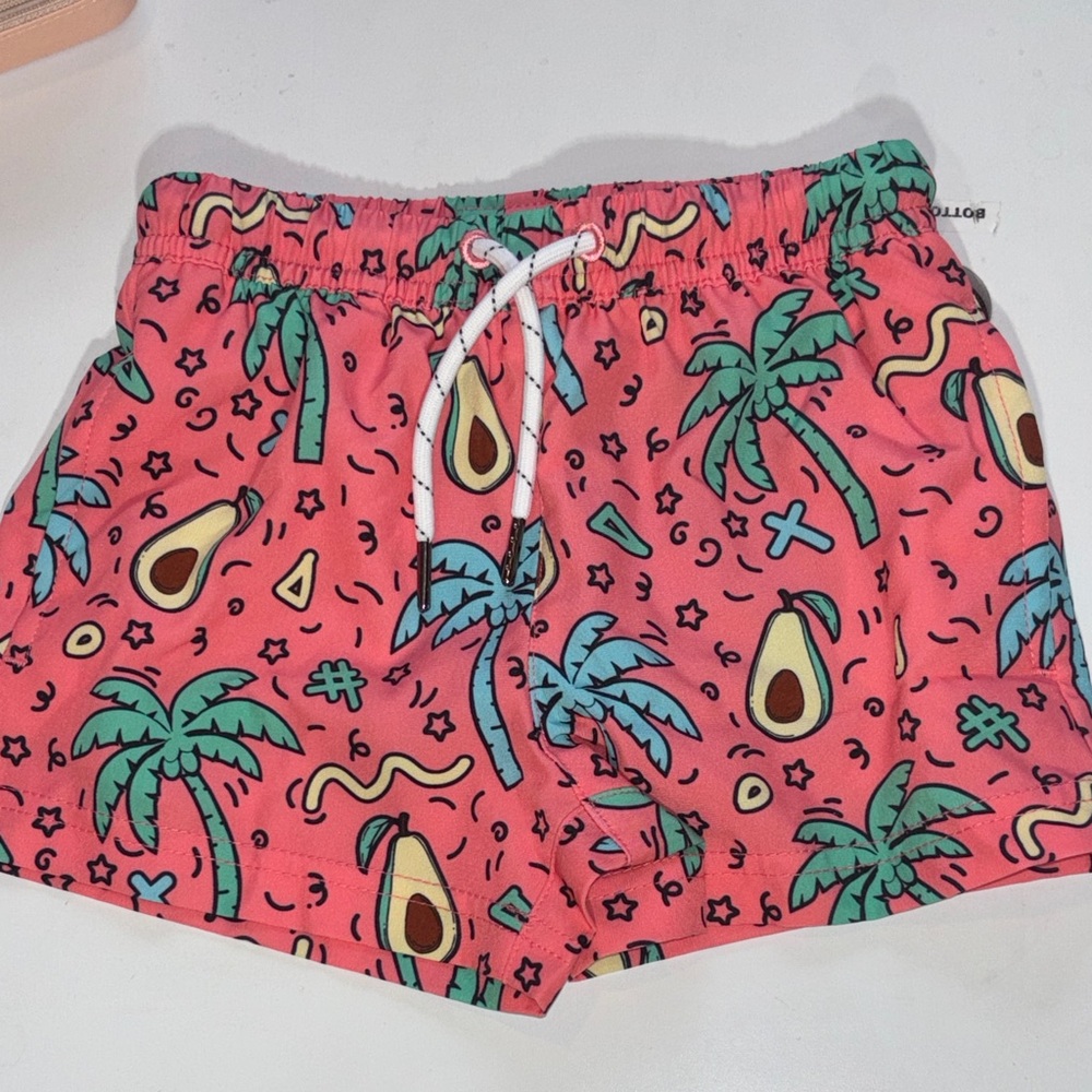 Avocado Toddler Boys Swim Trunks Shorts 2Y NWOT